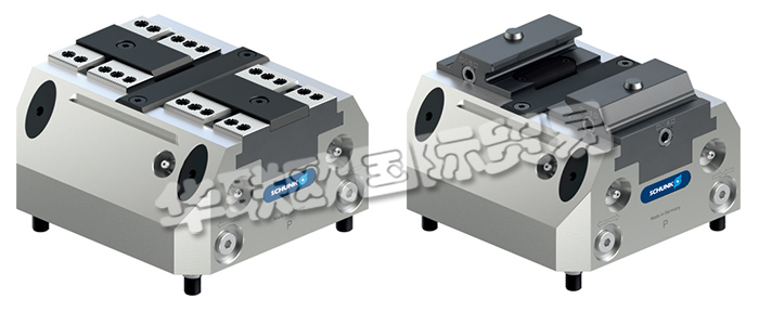 雄克二爪氣缸中的TANDEM系列氣動(dòng)夾具可在受限空間內(nèi)實(shí)現(xiàn)高夾持力。廣泛的產(chǎn)品范圍，其中包括氣動(dòng)夾具，具有標(biāo)準(zhǔn)夾爪行程、長(zhǎng)行程、利用固定夾爪進(jìn)行夾持、卡爪快換系統(tǒng)或感應(yīng)式卡爪監(jiān)控，始終提供最適合您應(yīng)用的產(chǎn)品。雄克二爪氣缸有極其緊湊的設(shè)計(jì)，高達(dá) 55 kN 的極高夾持力，夾持力可通過(guò)氣壓調(diào)節(jié)，中央機(jī)床側(cè)中央潤(rùn)滑，標(biāo)配為兩個(gè)爪接口。